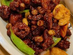 椒香虾仁爆鸡球-陈傻子餐厅(世纪都会店)