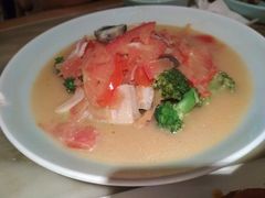 上汤西兰花-绿茶餐厅(广州天河城店)