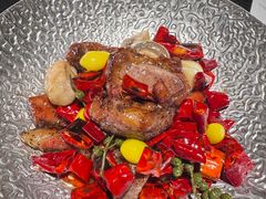 黑椒牛仔骨-花潮料理艺食馆(成都万象城店)