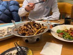 -海派美食·家宴海鲜青岛菜·石锅鲽鱼头(东方城店)