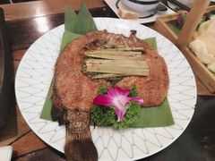 香茅草烤罗非鱼-紫滇源云南生态菜(丹凤街店)
