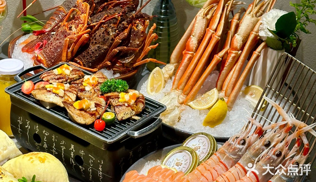 日料海鲜自助🦞顶级海鲜自由的快乐谁懂哇‼️