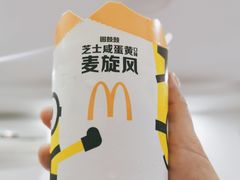 芝士咸蛋黄麦旋风-麦当劳(捞品城店)
