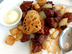 黑椒黄油蒜子牛仔粒-漢舍中国菜馆(889广场店)