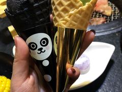 抹茶冰淇淋-神户赤童日式烤肉伙伴(东直门店)
