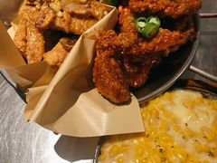 炸鸡翅一半一半-富乐满韩国正宗炸鸡韩国料理(虹泉路店)