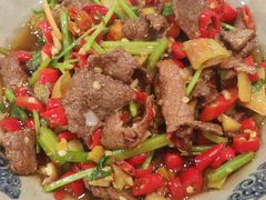 野山椒牛肉丝-潇湘阁(望京SOHO店)