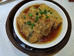 鲍汁腐皮卷-畔山酒店中餐厅