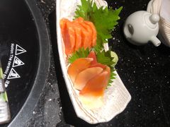 三文鱼甜虾北极贝-梅筑·创意料理(王府井百货店)