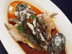干贝酱酱椒笋壳斑-百盛·鼎膳(中海财富中心)