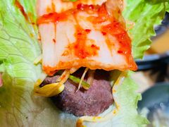 生菜包肉-姜虎东白丁烤肉(苏州中心店)