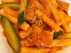 鱼饼炒年糕-桃园中华料理炸酱面(燕儿岛路店)
