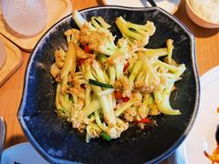 干锅有机花菜-溪林小馆(浦江城市生活广场店)