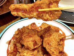 -东来菜馆•手抓海鲜家常菜•海鲜锅贴(鸽子窝店)