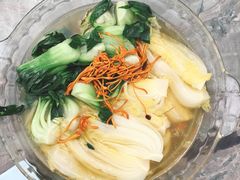 虫草花扒双蔬-山外山菜馆(玉泉路店)