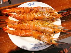 炭烤阿根廷红虾-四海一家自助餐(益田假日广场店)