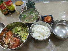 -吉林延边牛肉汤饭，大冷面