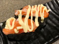 三文鱼沙律寿司-禾绿寿司·定食·拉面·烧炸(宝安大仟里店)