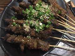 现烤牛肉串-乡土黄·鲜牛肉火锅·小龙虾(兴业街店)