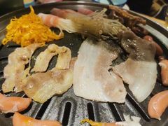 -明洞阿姨·韩式酱蟹烤肉·创意料理(三元桥店)