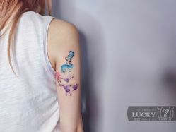 -幸运7纹身刺青Lucky7tattoo