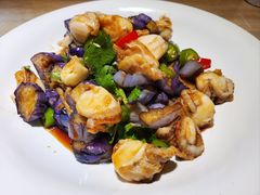紫山茄拌扇贝-味莊·青岛菜(云霄路店)