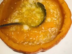 南瓜酒酿小圆子-玫瑰厅上海菜(兴国路店)