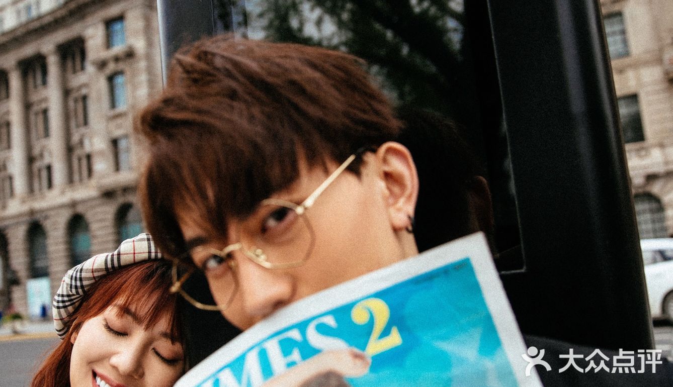 惊艳上海外滩🖤街拍婚纱照高级又浪漫 