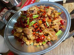 干锅辣子鸡-叶派龙虾•招牌香辣蟹·海鲜(中海国际店)