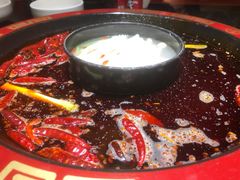 菌汤鸳鸯锅&nbsp;牛油-矮板凳老火锅(宽窄巷子店)