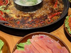 -壹兆圆重庆火锅手工炒底料(长白格林玫瑰湾店)