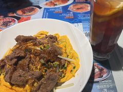 沙爹牛肉滑蛋饭-敏华冰厅(天河城店)