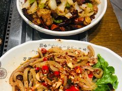 拌猪皮-韩阳王石板烤肉