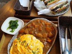 中华腊肉咖喱蛋包饭-Ginko银子(青龙街店)