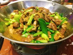 干锅鸡杂-东北福源铁锅炖