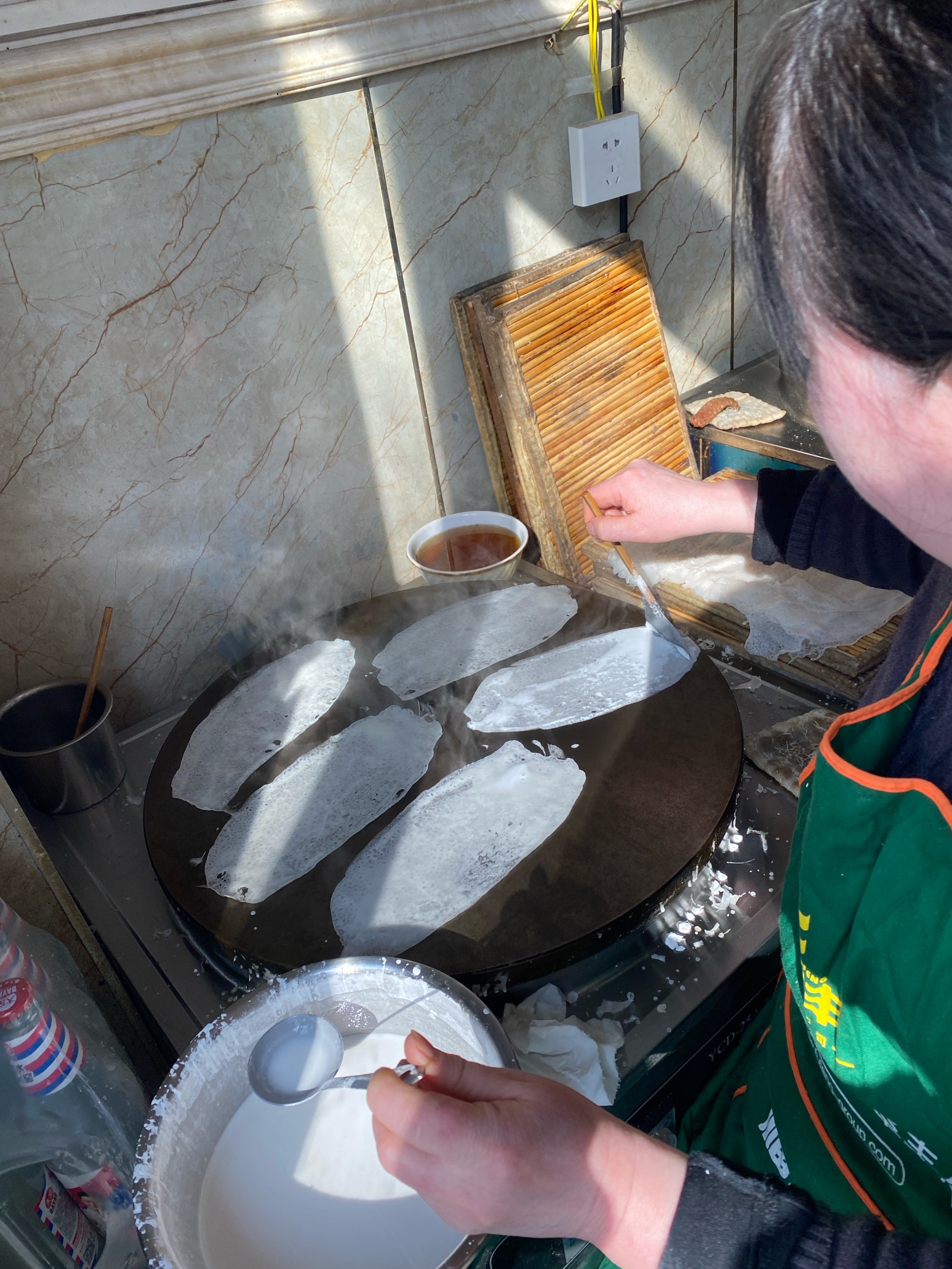 子长煎饼汤图片