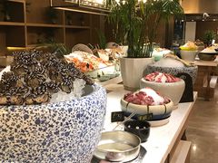自助取餐区-都会尚膳·海鲜自助餐厅(重庆万豪酒店)