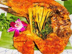 香茅草烤罗非鱼-紫滇源云南生态菜(丹凤街店)