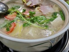 清汤豆米中锅-黔府豆米火锅野菜馆(南马店)