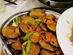 铁板烧汁茄盒-新洪记·丽久饭店(铁西店)