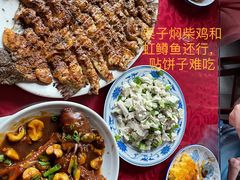 -回头客餐厅·家的味道农家菜·虹鳟鱼·铁锅炖(雁栖湖店)