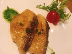 烤银鳕鱼定食-王鼎精致料理铁板烧(世博源店)