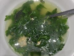 菊叶鸭蛋汤-春盛渔府(牛首山店)