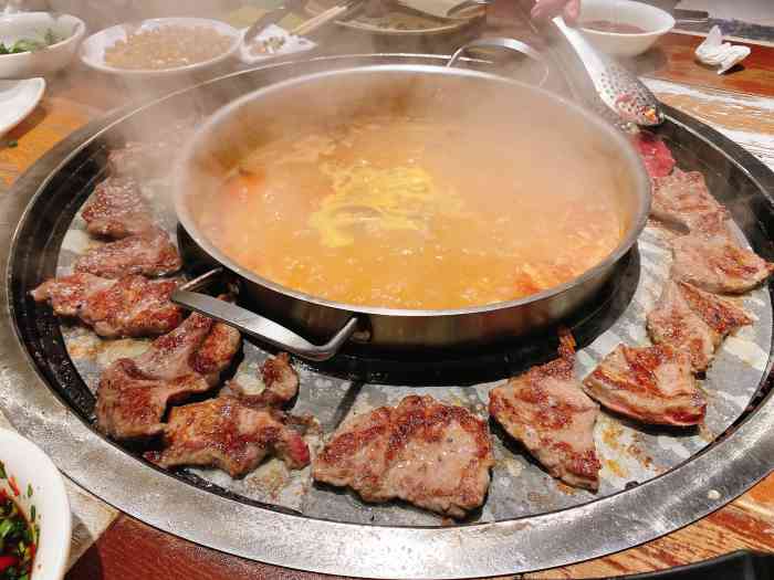 潮牛道牛肉汤锅(江津店)-"团的六人餐,然后另外加的牛肉,搞活动,买.