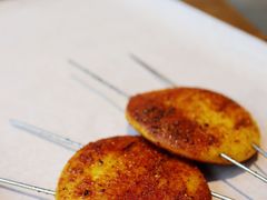 烤饼子-潮庭·大连海鲜·炭火烧烤·扇贝王(大连店)