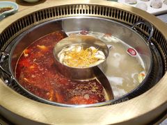 现熬野生菌锅底-鲜货俚鲜火锅(青果路店)
