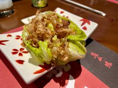 樱虾胡麻拌地鸡-鸟山鸣·日料食堂(王府井店)