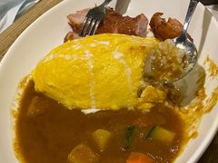 咖喱鸡腿蛋包饭-噹噹呀咪咖喱屋(南京东路店)