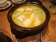 六月黄丝瓜盐卤豆腐煲-新荣记(新源南路店)