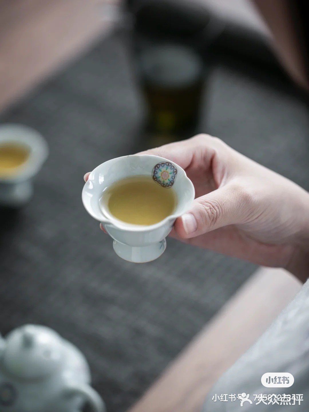 夜半，茶器，生命之花